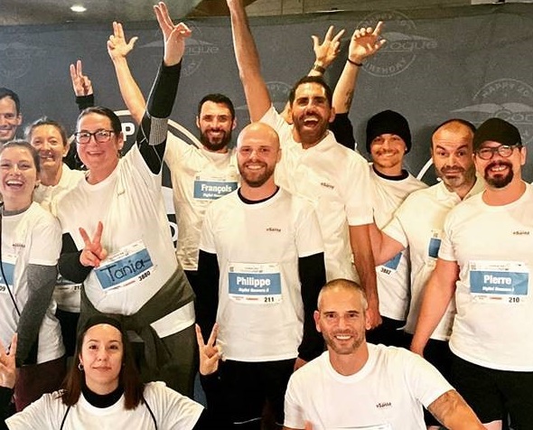 The Agence eSanté participates in the BusinessRun 2022 and supports a good cause