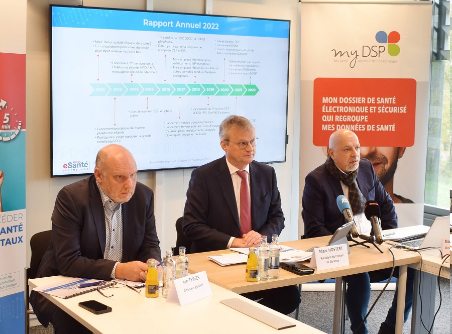 L’Agence eSanté présente son rapport annuel 2022 et ses services lors d’une conférence de presse