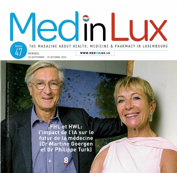 Notre présence à la Healthcare Week Luxembourg mise en avant dans Medinlux