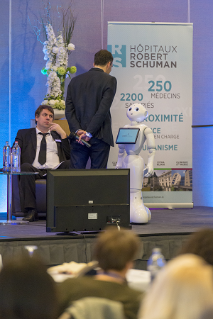 Interventioun vun eisem Generaldirekter op enger thematescher Konferenz vun den Hôpitaux Robert Schuman
