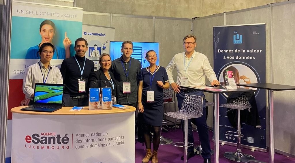 Stand Agence eSanté au salon City Healthcare 2022